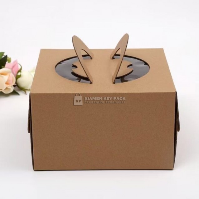 Foldable cake boxes