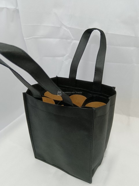6-bottle wine non woven bag